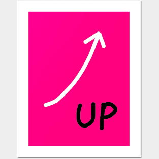 Up! (Pink) Posters and Art